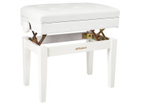 <b>Roland RPB-400WH Banco Piano Branco Acetinado regulação em altura BEST-SELLER</b> <b>Roland RPB-400WH Banco Piano Branco Acetinado regulação em altura BEST-SELLER</b>